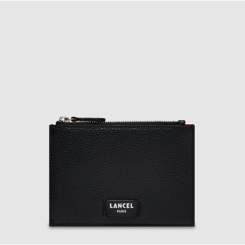 Porte-Cartes Zippé L avec Gousset Ninon en Cuir