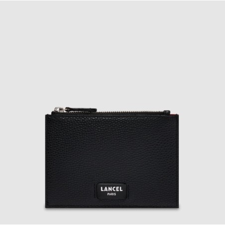 Porte-Cartes Zippé L avec Gousset Ninon en Cuir