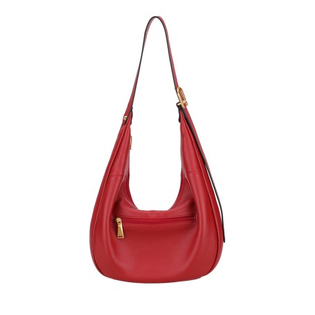 Sac Epaule demi-lune Camille en Cuir