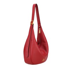 Sac Epaule demi-lune Camille en Cuir