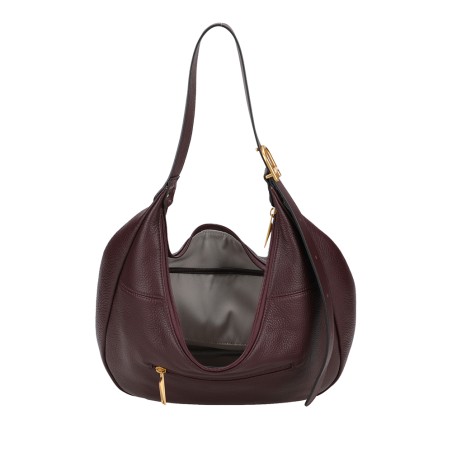 Sac Epaule demi-lune Camille en Cuir