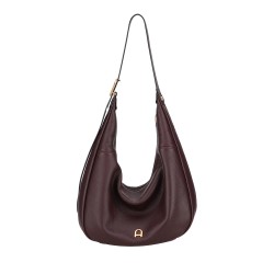 Sac Epaule demi-lune Camille en Cuir
