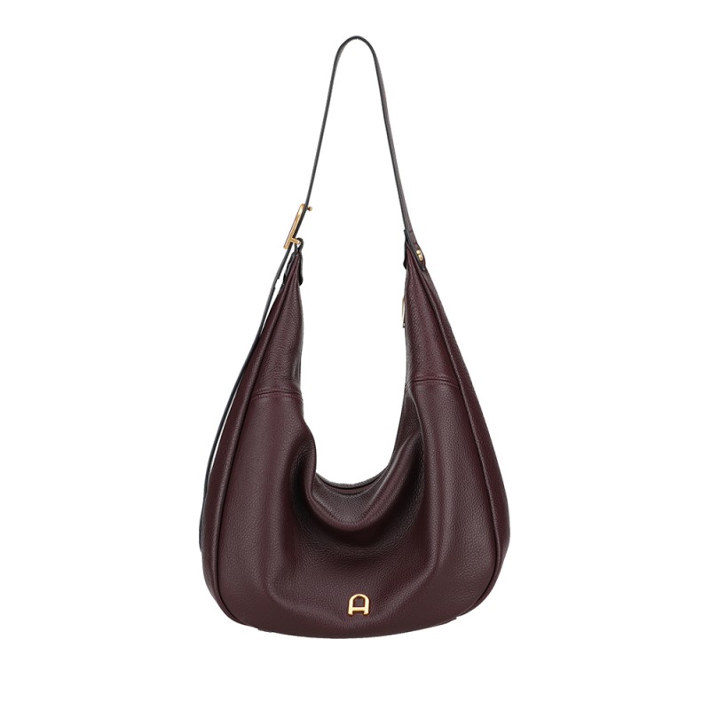 Sac Epaule demi-lune Camille en Cuir