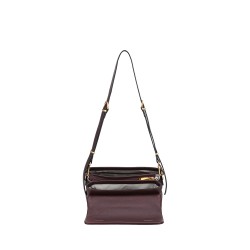 Pochette bandoulière Camille en Cuir