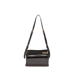 Pochette bandoulière Camille en Cuir