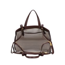 Grand Sac à Main Double Porté Cassidy en Cuir
