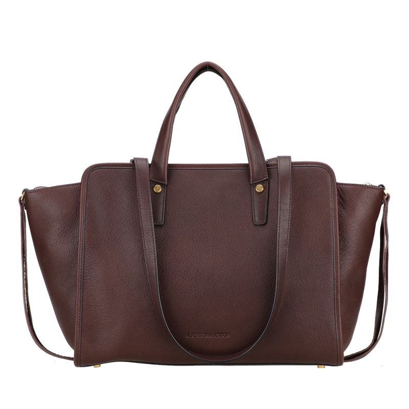 Grand Sac à Main Double Porté Cassidy en Cuir