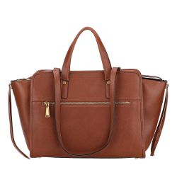 Grand Sac à Main Double Porté Cassidy en Cuir