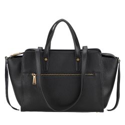 Grand Sac à Main Double Porté Cassidy en Cuir