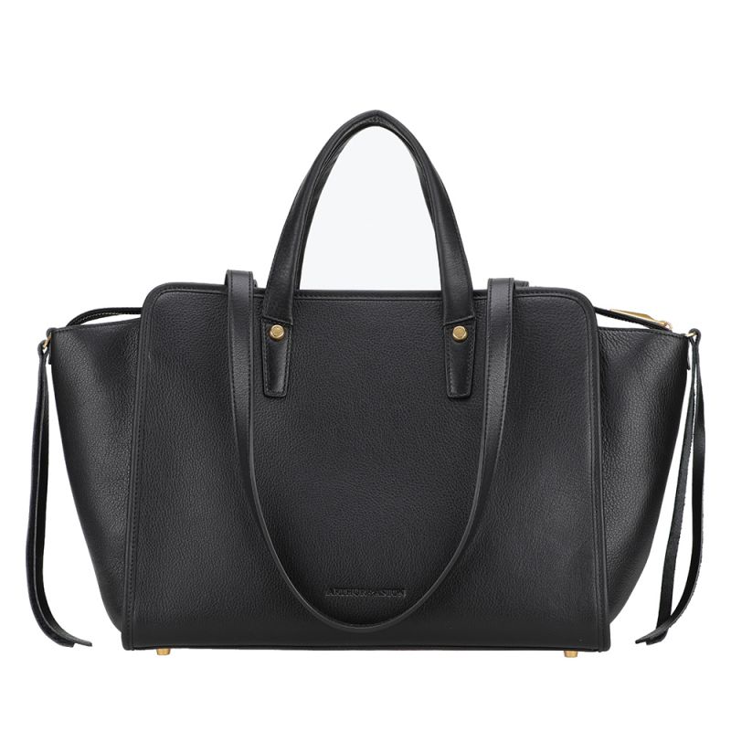 Grand Sac à Main Double Porté Cassidy en Cuir
