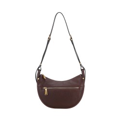 Sac Epaule Demi-Lune Cassidy en Cuir
