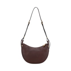 Sac Epaule Demi-Lune Cassidy en Cuir