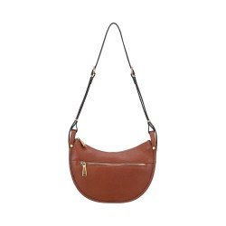 Sac Epaule Demi-Lune Cassidy en Cuir