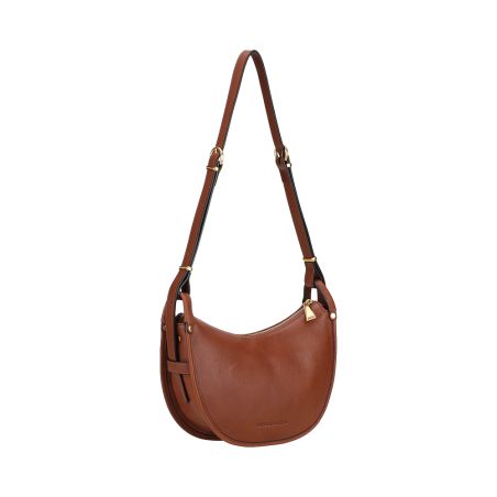 Sac Epaule Demi-Lune Cassidy en Cuir