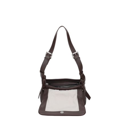 Petit Sac Epaule S à Rabat Charlize en Cuir