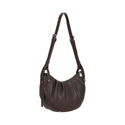 Sac Epaule Demi Lune Charlize en Cuir