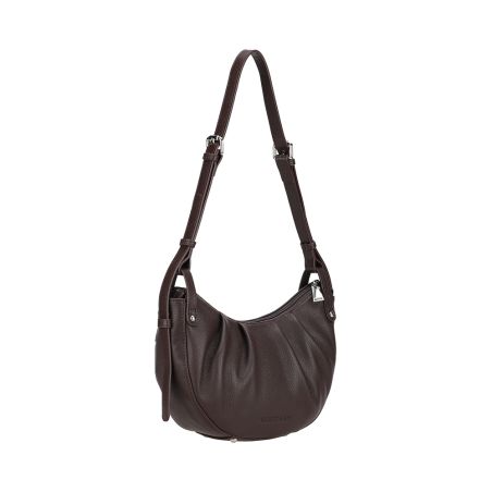 Sac Epaule Demi Lune Charlize en Cuir