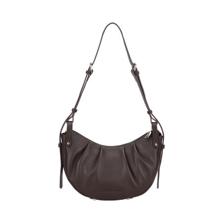 Sac Epaule Demi Lune Charlize en Cuir