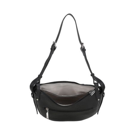 Sac Epaule Demi Lune Charlize en Cuir