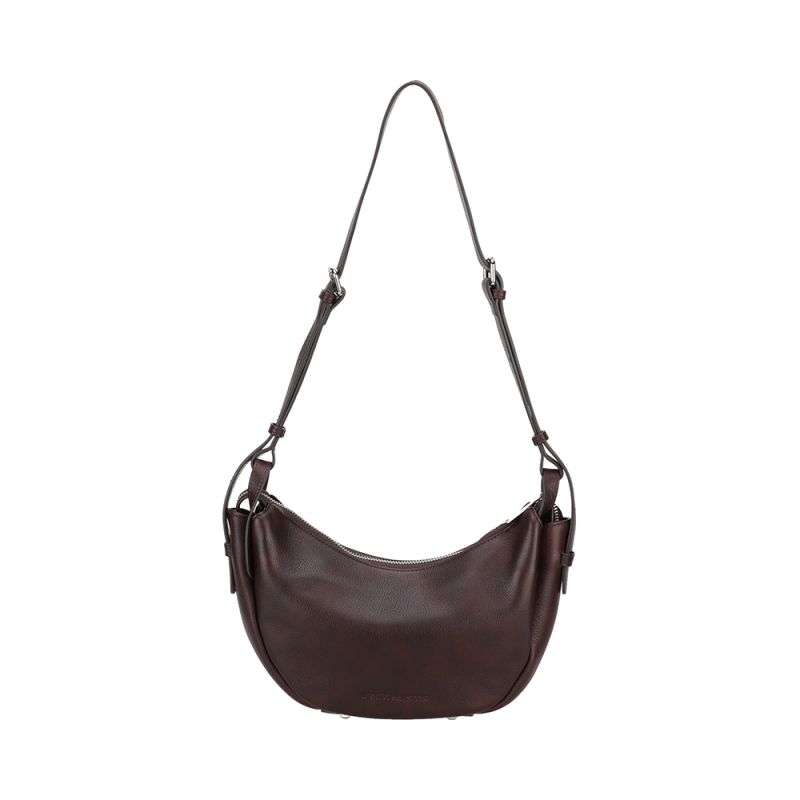 Sac Epaule Demi Lune Elsa en Cuir