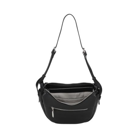 Sac Epaule Demi Lune Elsa en Cuir