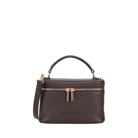 Sac à Main Vanity S Léonille en Cuir