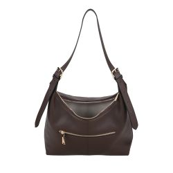 Sac Porté Epaule Hobo Léonille en Cuir