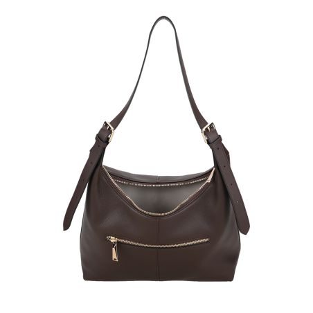 Sac Porté Epaule Hobo Léonille en Cuir