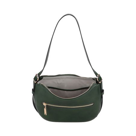 Sac Porté Epaule Demi Lune Léonille en Cuir