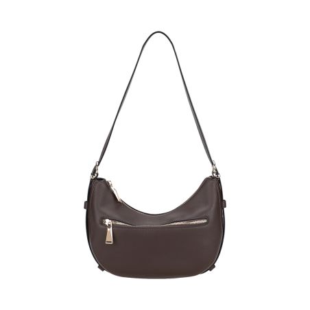Sac Porté Epaule Demi Lune Léonille en Cuir