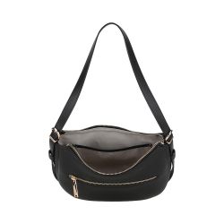 Sac Porté Epaule Demi Lune Léonille en Cuir