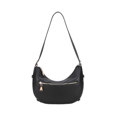 Sac Porté Epaule Demi Lune Léonille en Cuir
