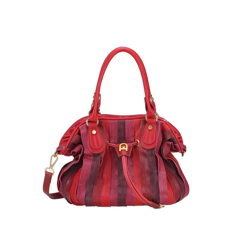 Sac à Main Bourse Patchwork en Cuir