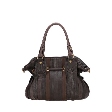 Sac à Main Bourse Patchwork en Cuir