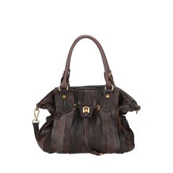 Sac à Main Bourse Patchwork en Cuir
