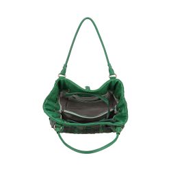 Sac Porté Epaule Bourse Patchwork en Cuir
