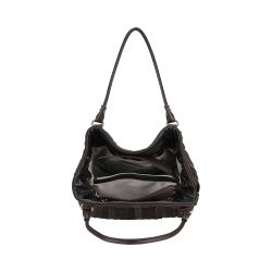 Sac Porté Epaule Bourse Patchwork en Cuir