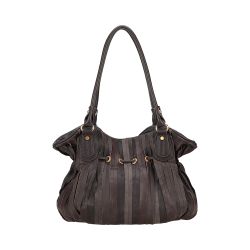Sac Porté Epaule Bourse Patchwork en Cuir