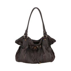 Sac Porté Epaule Bourse Patchwork en Cuir