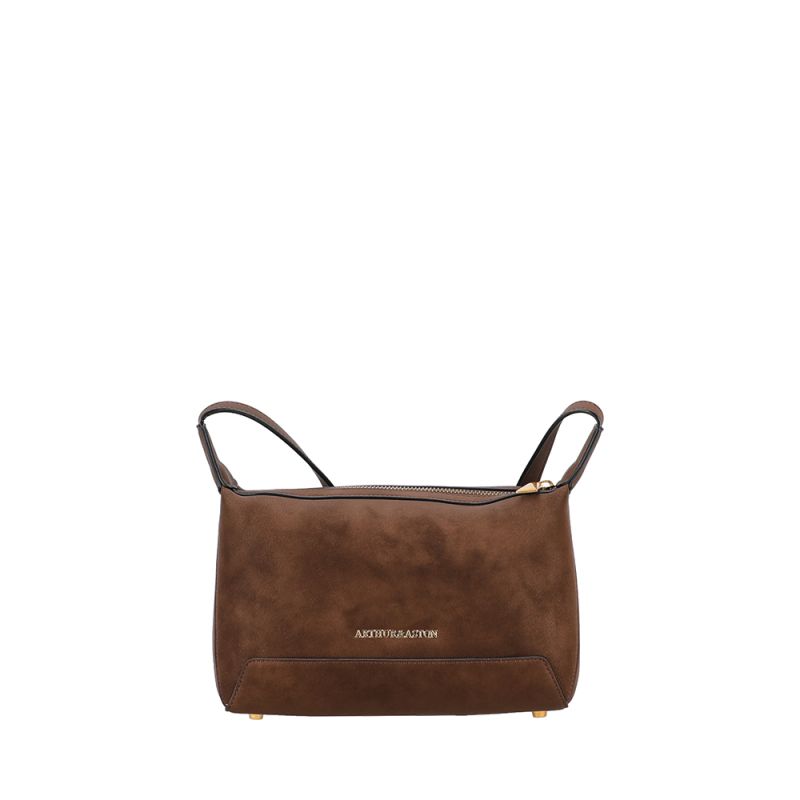 Sac Bandoulière Madelena en Croûte de Cuir