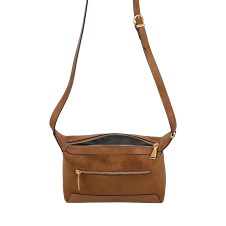 Sac Bandoulière Madelena en Croûte de Cuir