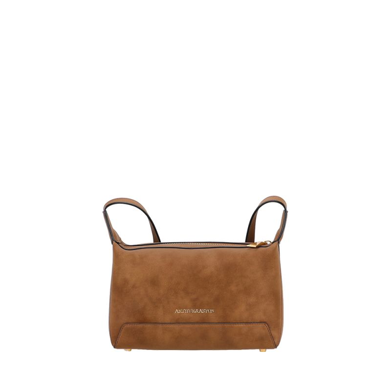 Sac Bandoulière Madelena en Croûte de Cuir