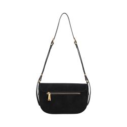 Sac Epaule à Rabat Madelena en Croûte de Cuir