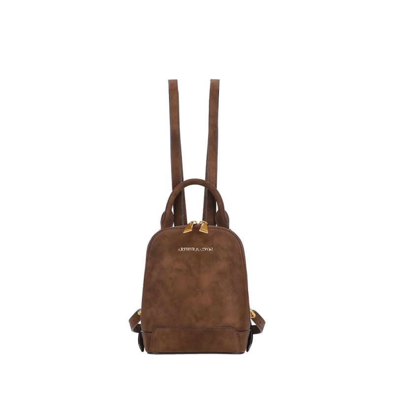 Sac à Dos Petit Modèle Madelena en Croûte de Cuir