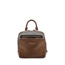 Sac à Dos Moyen Modèle Madelena en Croûte de Cuir