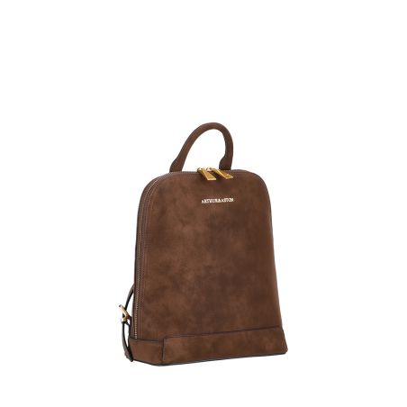 Sac à Dos Moyen Modèle Madelena en Croûte de Cuir