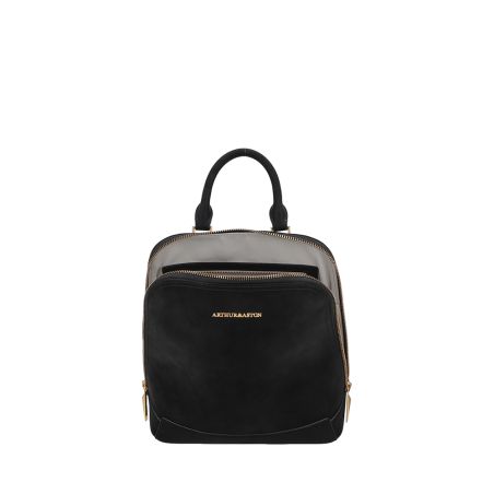 Sac à Dos Moyen Modèle Madelena en Croûte de Cuir