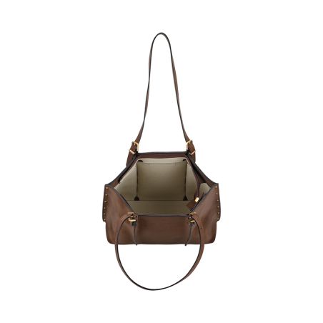 Sac Shopping S Madelena en Croûte de Cuir