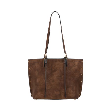Sac Shopping S Madelena en Croûte de Cuir