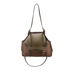 Sac Shopping M Madelena en Croûte de Cuir